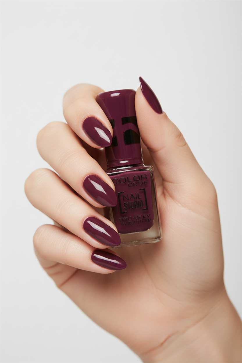 Color Code Nail Studio Nail Polish - Berry