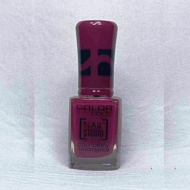 Color Code Nail Studio Nail Polish - Berry