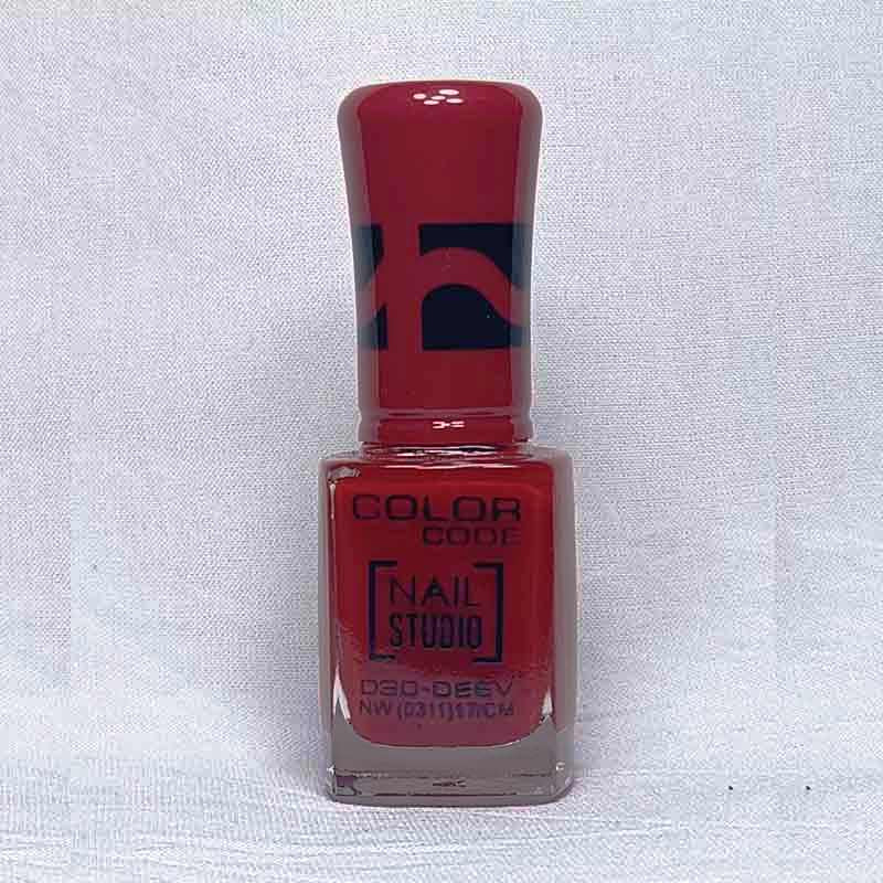Color Code Nail Studio Nail Polish - Crimson