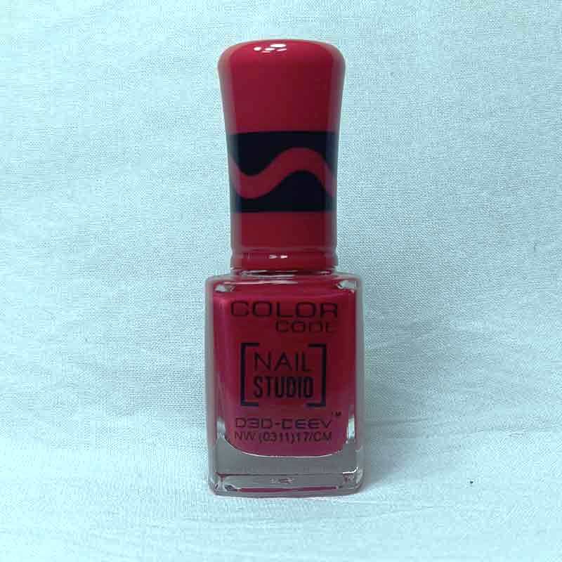 Color Code Nail Studio Nail Paint - Red