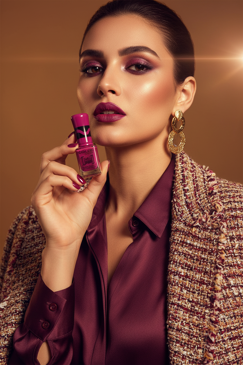 Color Code Nail Studio Nail Paint - Magenta