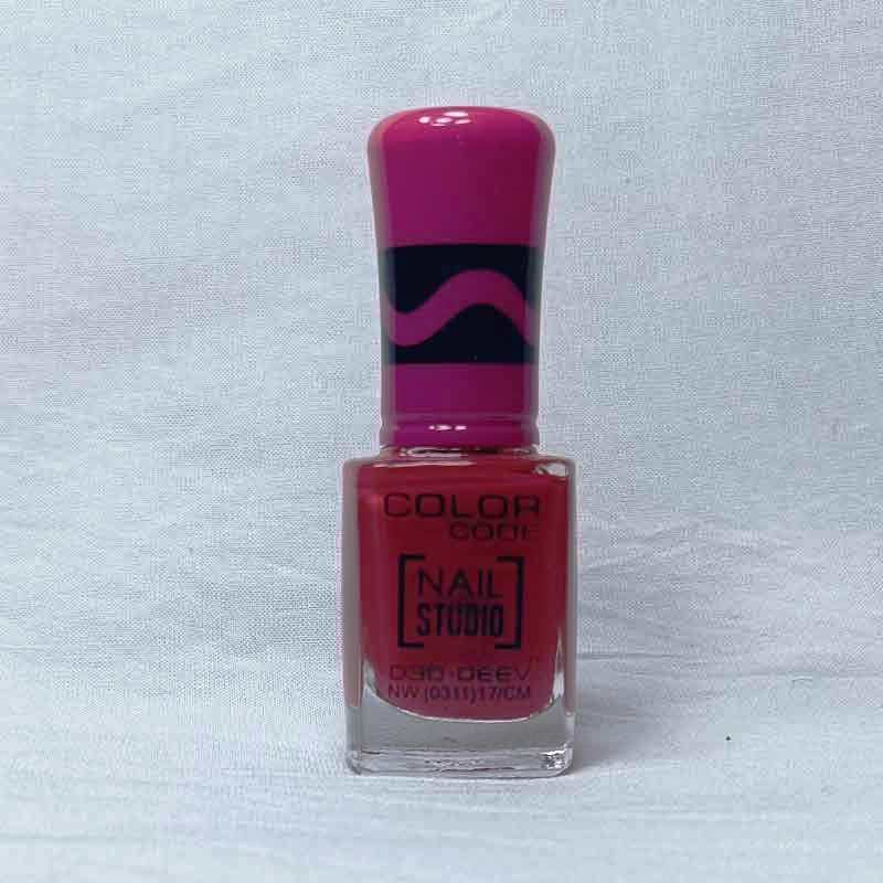 Color Code Nail Studio Nail Paint - Wine Red