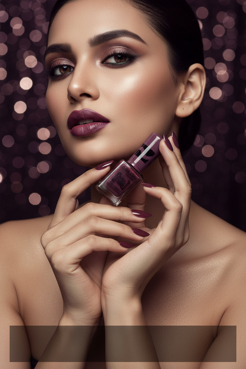 Color Code Nail Studio Nail Paint - Mauve